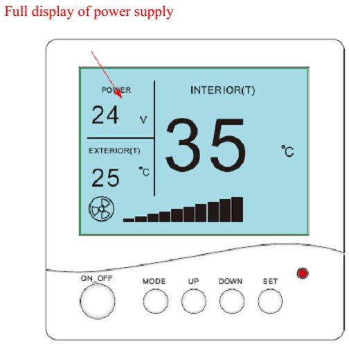 Manual controlled mode (10 grades) power supply