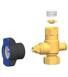 High Temp Flow Valve: temperature valve