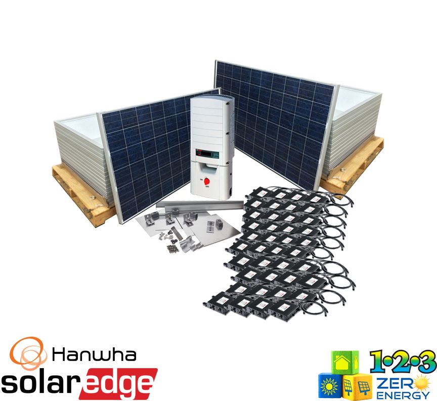 12400 Watt On Grid Solar PV Package - SolarEdge