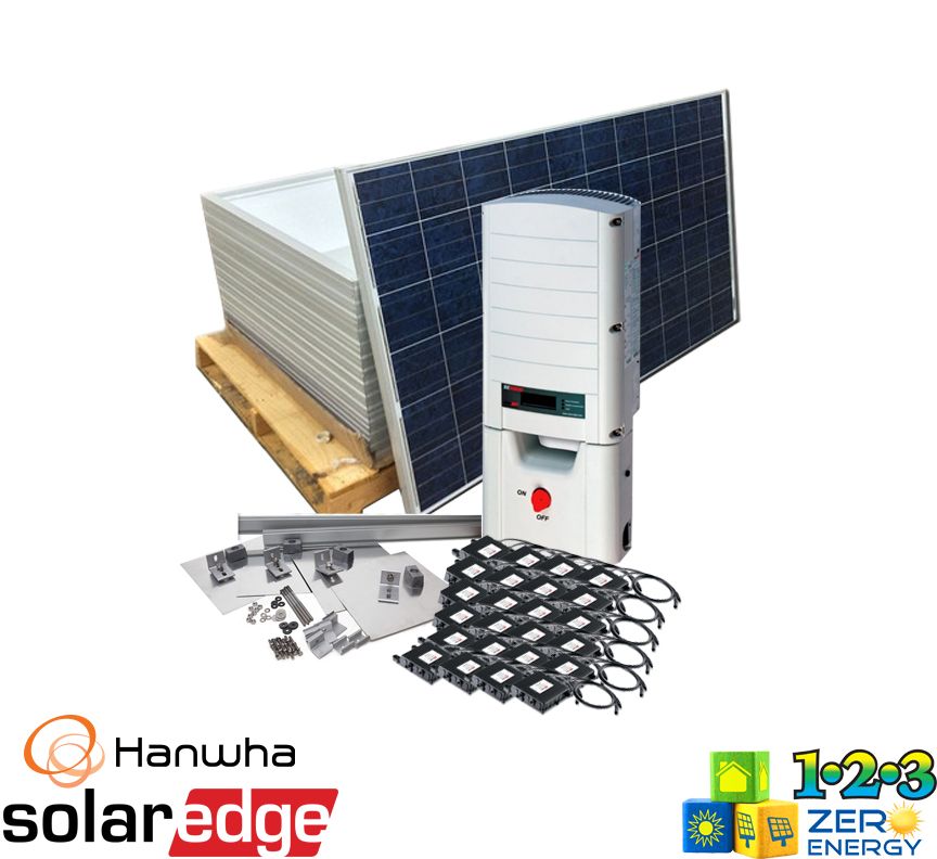 7440 Watt On Grid Solar PV Package - SolarEdge