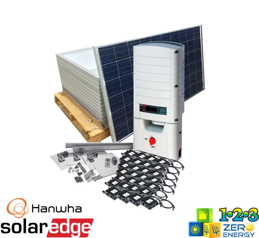 8680 Watt On Grid Solar PV Package - SolarEdge
