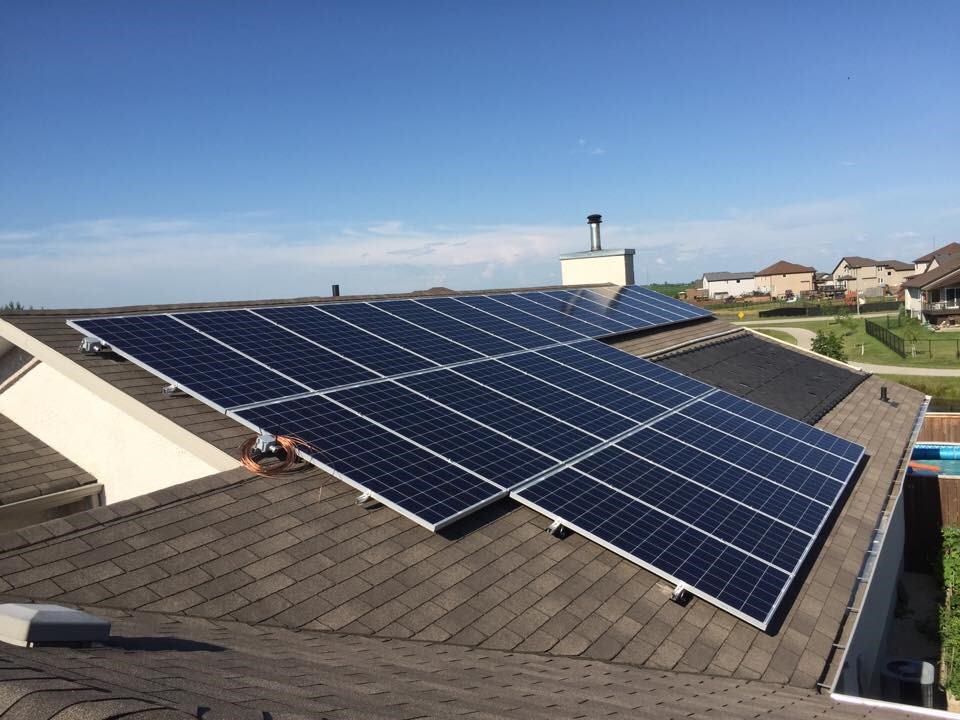 Residential Solar Project in Lorette