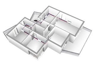 product heat pump fan coil installed view