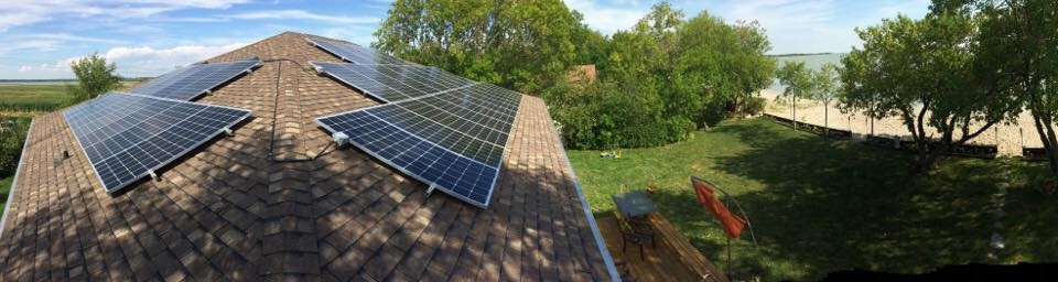 Lakeside Solar Installation in Lundar Beach