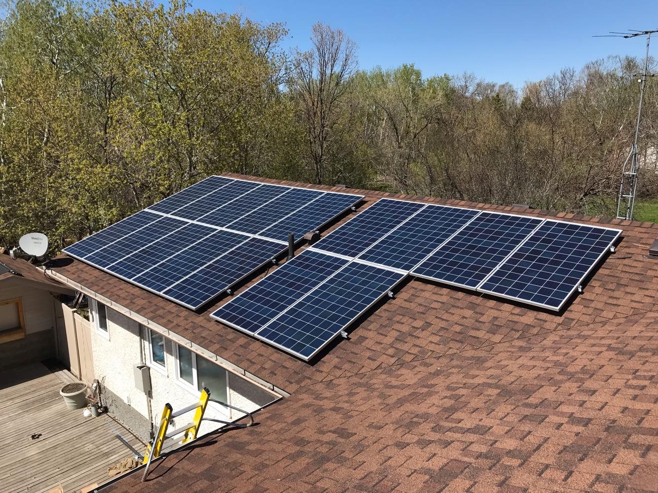 Pool Side Solar Installation in St. Andrews