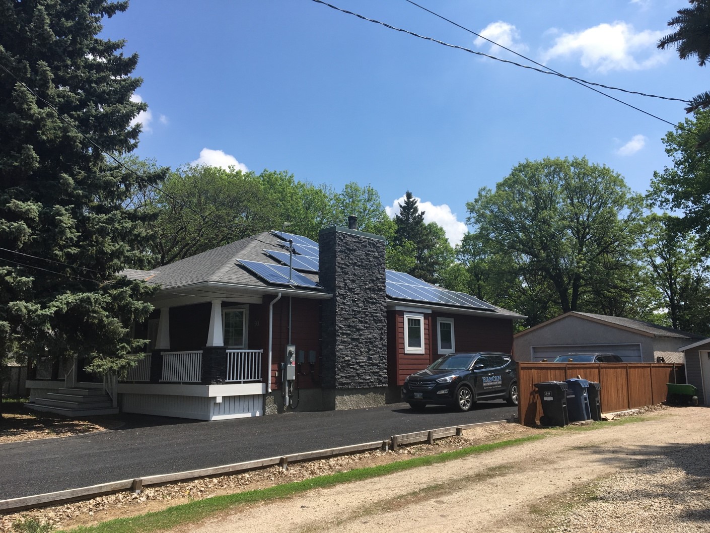 Residential Solar Installation in Winnipeg