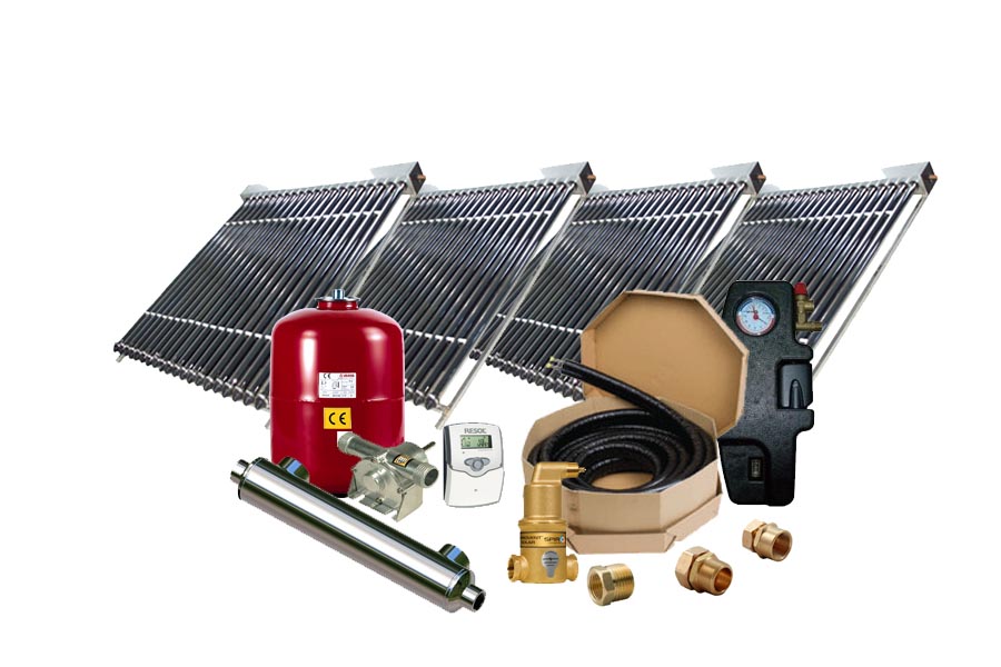 High Performance Solar Pool Vacuum Heating System SPH-4